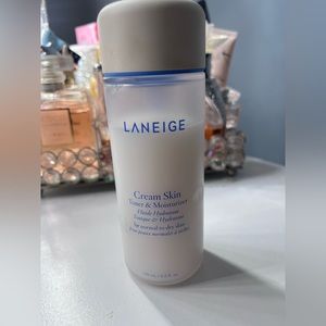 Laneige cream skin toner and moisturizer